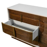 Pavira - Walnut Walnut Dresser from Michael Amini - Luna Furniture