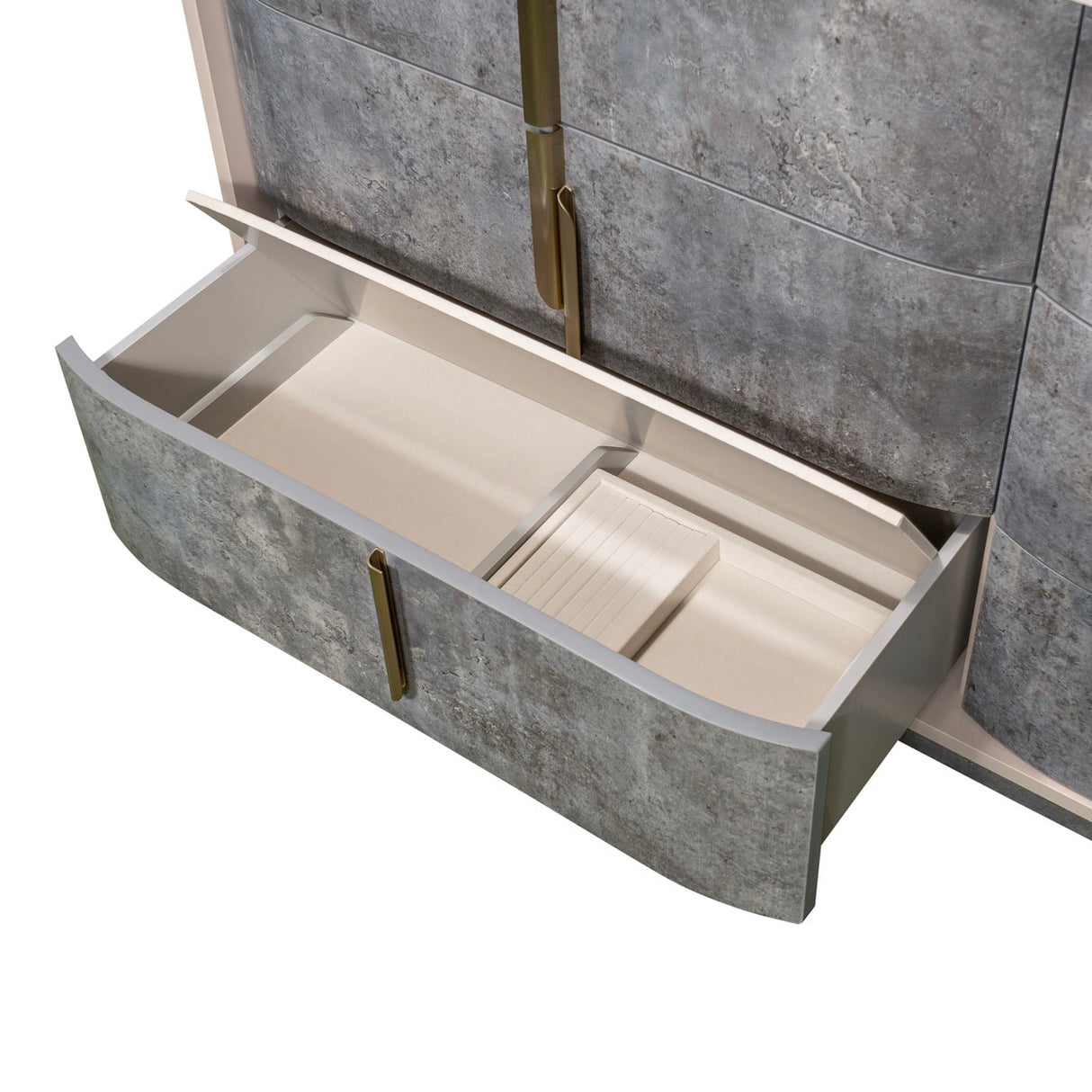 Pavira Stone Dresser from Michael Amini - Luna Furniture