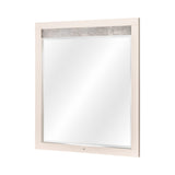 Pavira Stone Dresser Mirror With Led Lights from Michael Amini - Luna Furniture