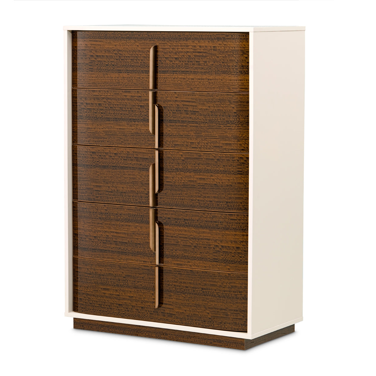 Pavira - Walnut Walnut 5-Drawer Chest