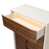 Pavira - Walnut Walnut 5-Drawer Chest