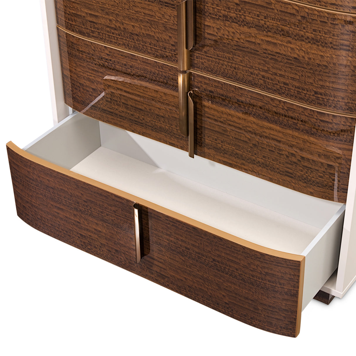 Pavira - Walnut Walnut 5-Drawer Chest
