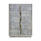 Pavira Stone 5-drawer Chest from Michael Amini - Luna Furniture