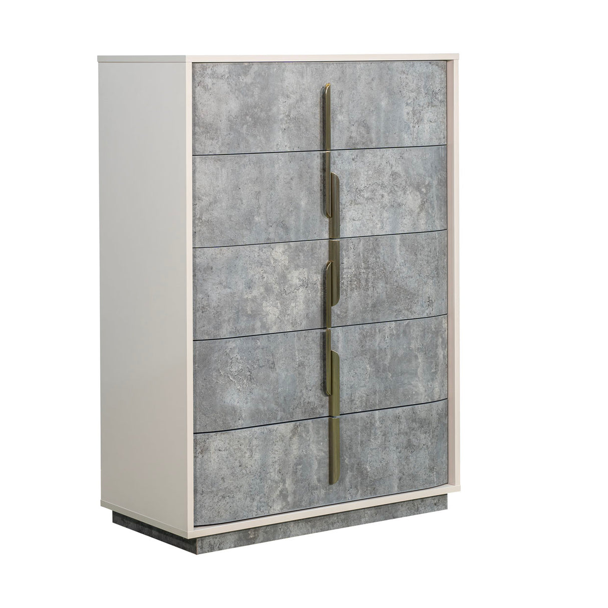 Pavira Stone 5-drawer Chest from Michael Amini - Luna Furniture