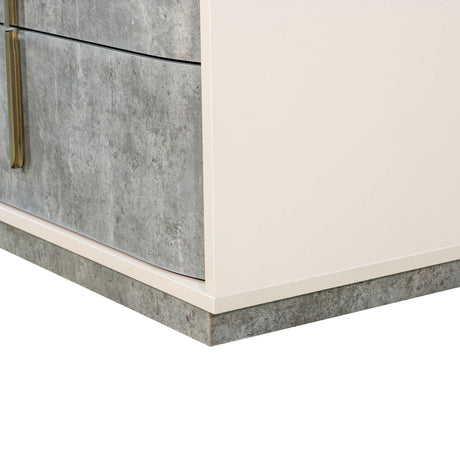 Pavira Stone 5-drawer Chest from Michael Amini - Luna Furniture