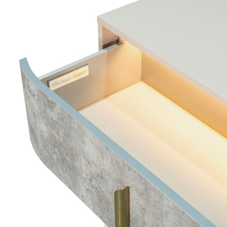 Pavira Stone 5-drawer Chest from Michael Amini - Luna Furniture