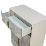 Pavira Stone 5-drawer Chest from Michael Amini - Luna Furniture