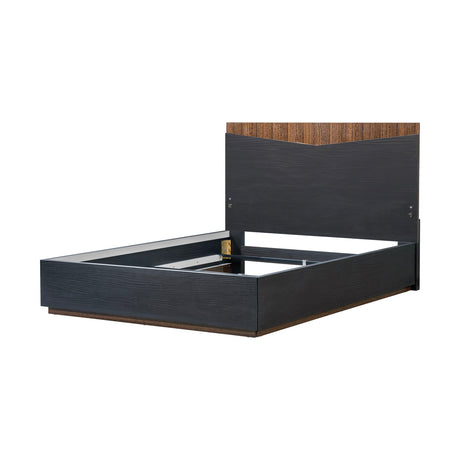 Kayner Charcoal Queen Bed from Michael Amini - Luna Furniture
