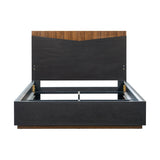 Kayner Charcoal Queen Bed from Michael Amini - Luna Furniture