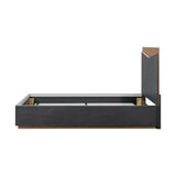 Kayner Charcoal Queen Bed from Michael Amini - Luna Furniture
