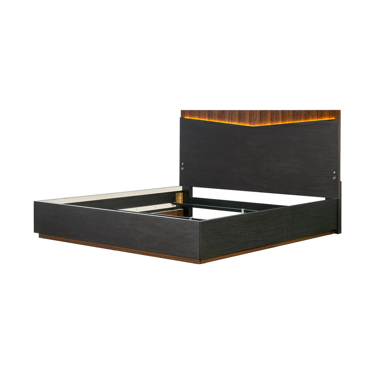 Kayner Charcoal Eastern King Bed from Michael Amini - Luna Furniture