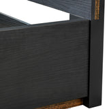 Kayner Charcoal Eastern King Bed from Michael Amini - Luna Furniture
