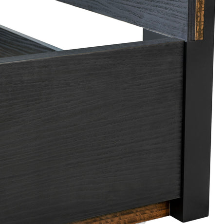 Kayner Charcoal Eastern King Bed from Michael Amini - Luna Furniture