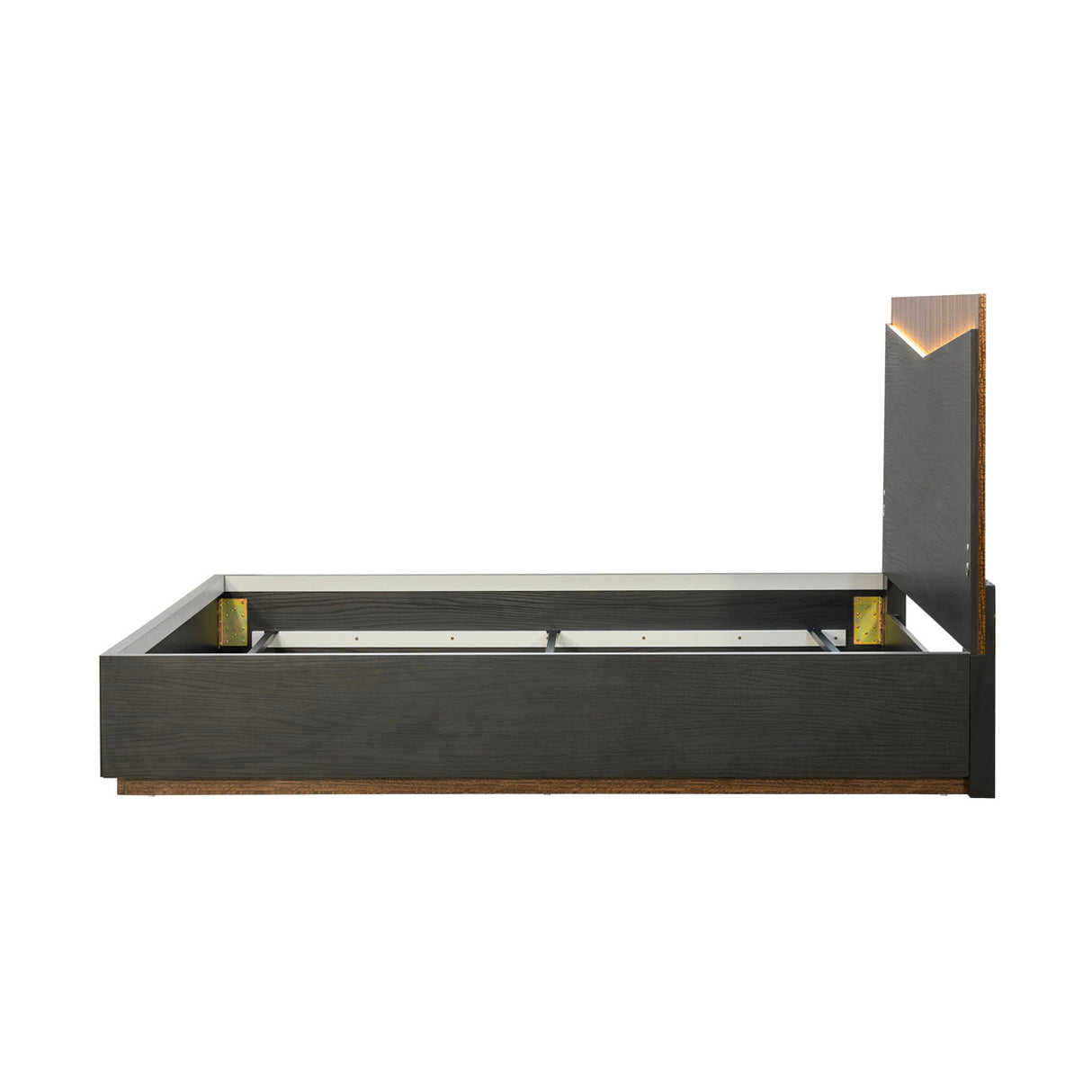 Kayner Charcoal Eastern King Bed from Michael Amini - Luna Furniture