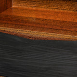 Kayner Charcoal 1-drawer Nightstand from Michael Amini - Luna Furniture