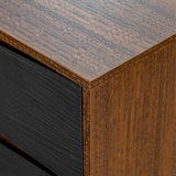 Kayner Charcoal 2-drawer Nightstand from Michael Amini - Luna Furniture