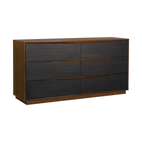 Kayner Charcoal Dresser from Michael Amini - Luna Furniture