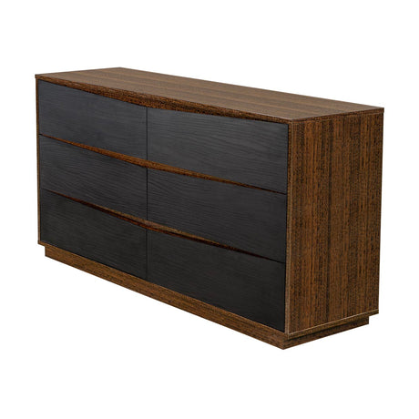 Kayner Charcoal Dresser from Michael Amini - Luna Furniture