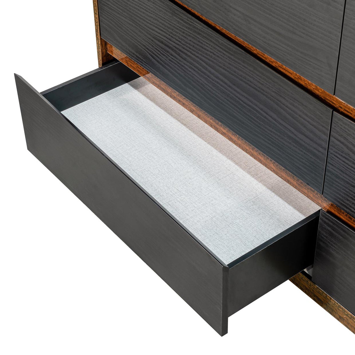 Kayner Charcoal Dresser from Michael Amini - Luna Furniture