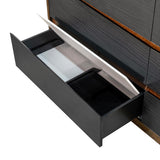 Kayner Charcoal Dresser from Michael Amini - Luna Furniture
