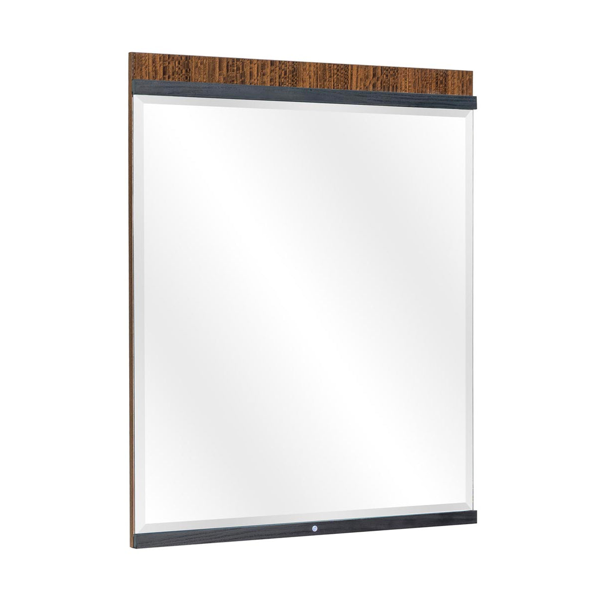 Kayner Charcoal Dresser Mirror With Led Lights from Michael Amini - Luna Furniture