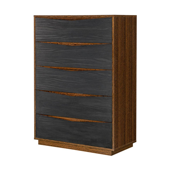 Kayner Charcoal 5-drawer Chest
