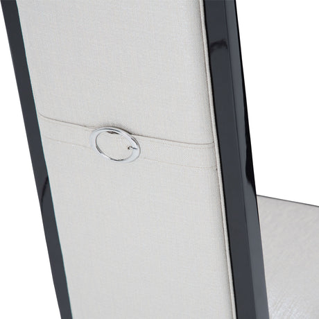 Sky Tower - V85 Black Ice Side Chair from Michael Amini - Luna Furniture
