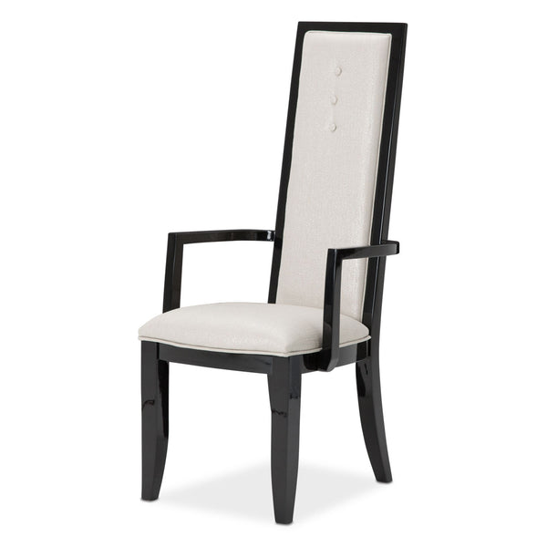 Sky Tower - V85 Black Ice Dining Arm Chair