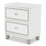 Sky Tower - V85 Cloud White Nightstand from Michael Amini - Luna Furniture