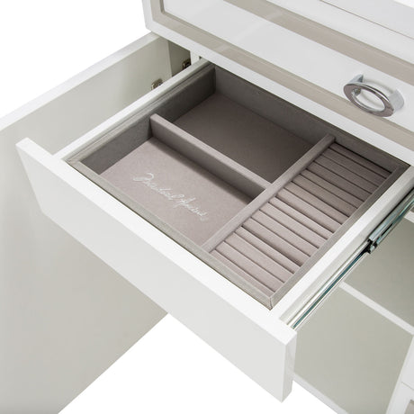 Sky Tower - V85 Cloud White Dresser from Michael Amini - Luna Furniture