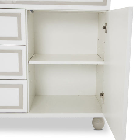 Sky Tower - V85 Cloud White Dresser from Michael Amini - Luna Furniture