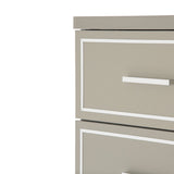 Urban Place Dove Grey 7-drawer Chest from Michael Amini - Luna Furniture