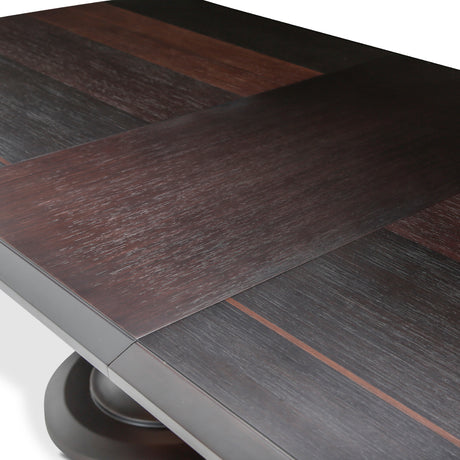 21 Cosmopolitan Orange Diablo Orange/umber Rectangular Dining Table from Michael Amini - Luna Furniture