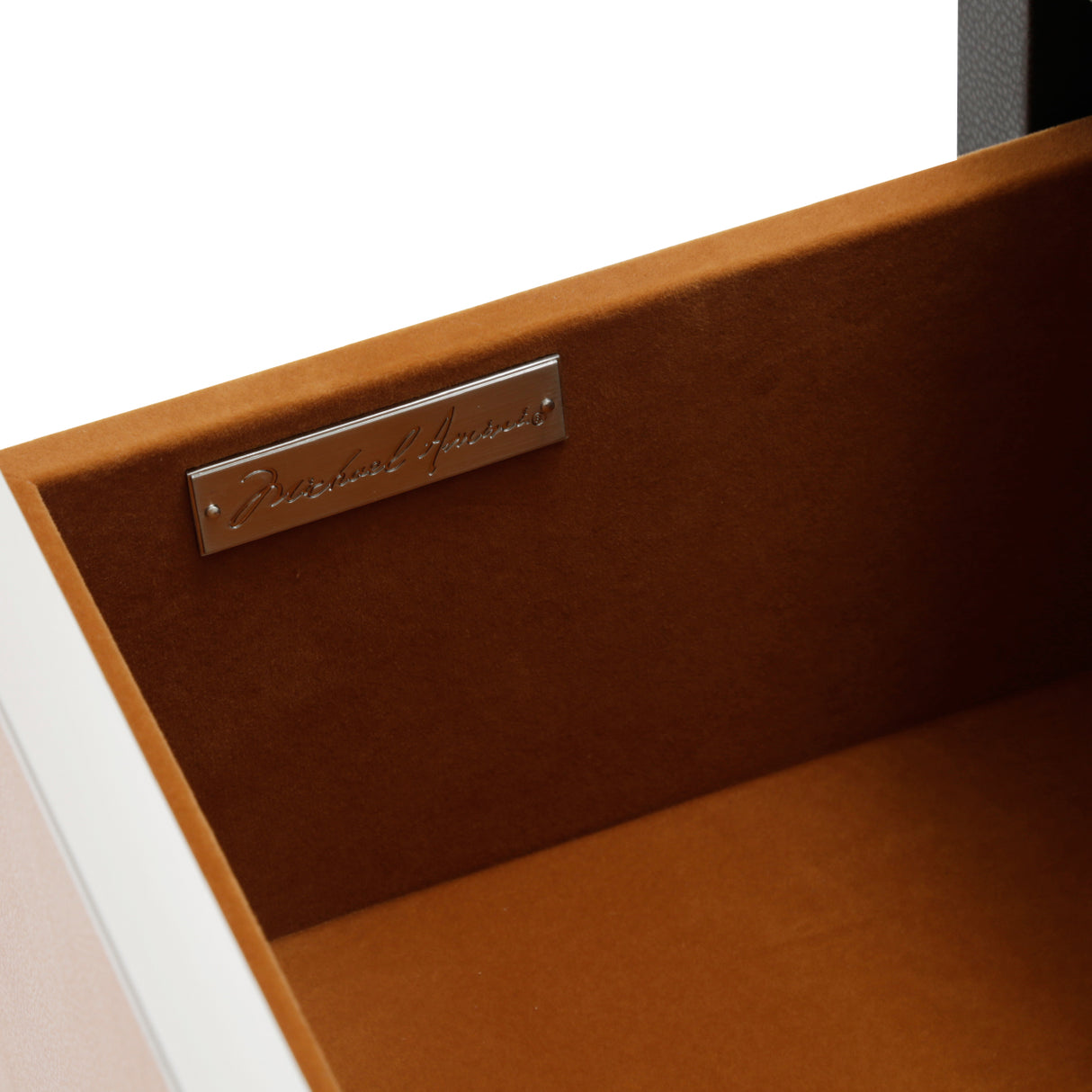 21 Cosmopolitan Orange Diablo Orange/umber Nightstand from Michael Amini - Luna Furniture