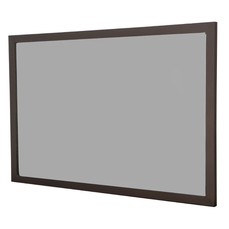 21 Cosmopolitan Taupe Pebble Grain Taupe/umber Wall Mirror from Michael Amini - Luna Furniture