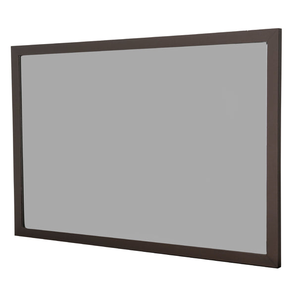 21 Cosmopolitan Taupe Pebble Grain Taupe/umber Wall Mirror