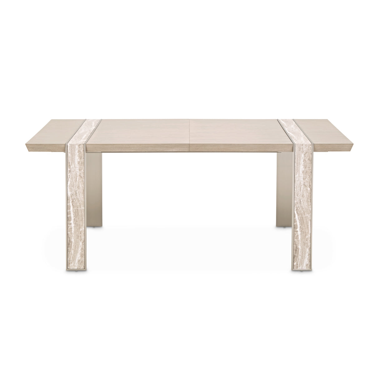 Lotus Bay Sand Wide Dining Table from Michael Amini - Luna Furniture