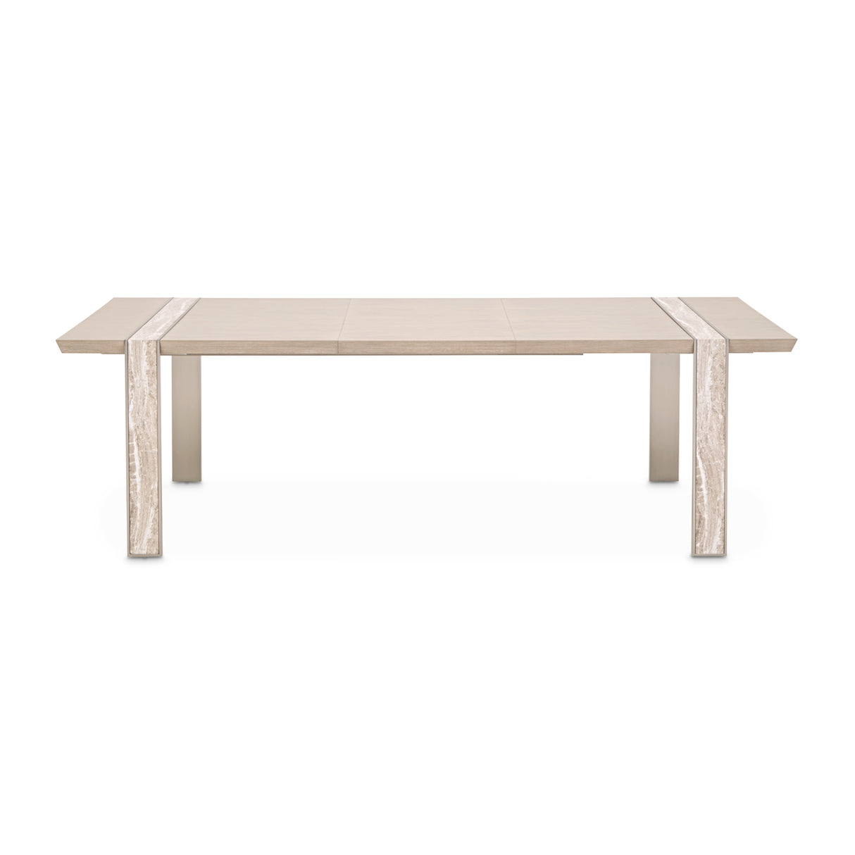 Lotus Bay Sand Wide Dining Table from Michael Amini - Luna Furniture