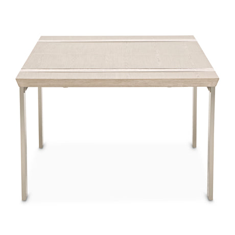 Lotus Bay Sand Wide Dining Table from Michael Amini - Luna Furniture