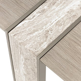 Lotus Bay Sand Wide Dining Table from Michael Amini - Luna Furniture