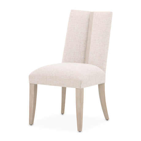 Lotus Bay Sand Dining Side Chair from Michael Amini - Luna Furniture