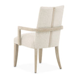 Lotus Bay Sand Dining Arm Chair from Michael Amini - Luna Furniture