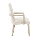 Lotus Bay Sand Dining Arm Chair from Michael Amini - Luna Furniture
