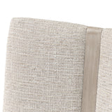 Lotus Bay Sand Dining Arm Chair from Michael Amini - Luna Furniture