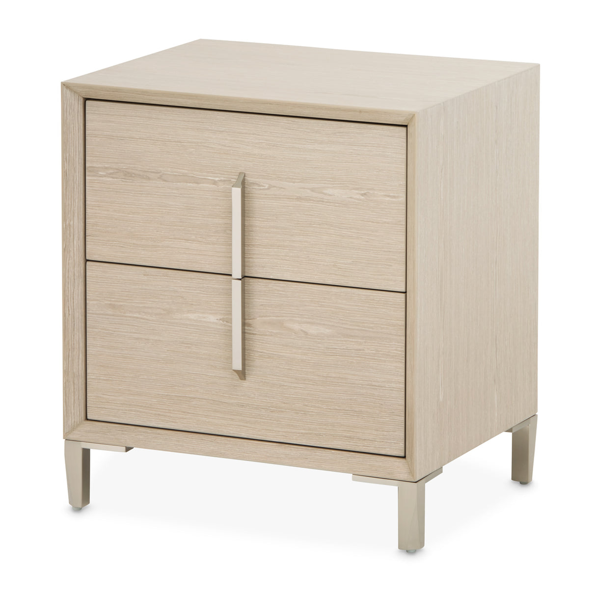 Lotus Bay Sand Small Nightstand from Michael Amini - Luna Furniture