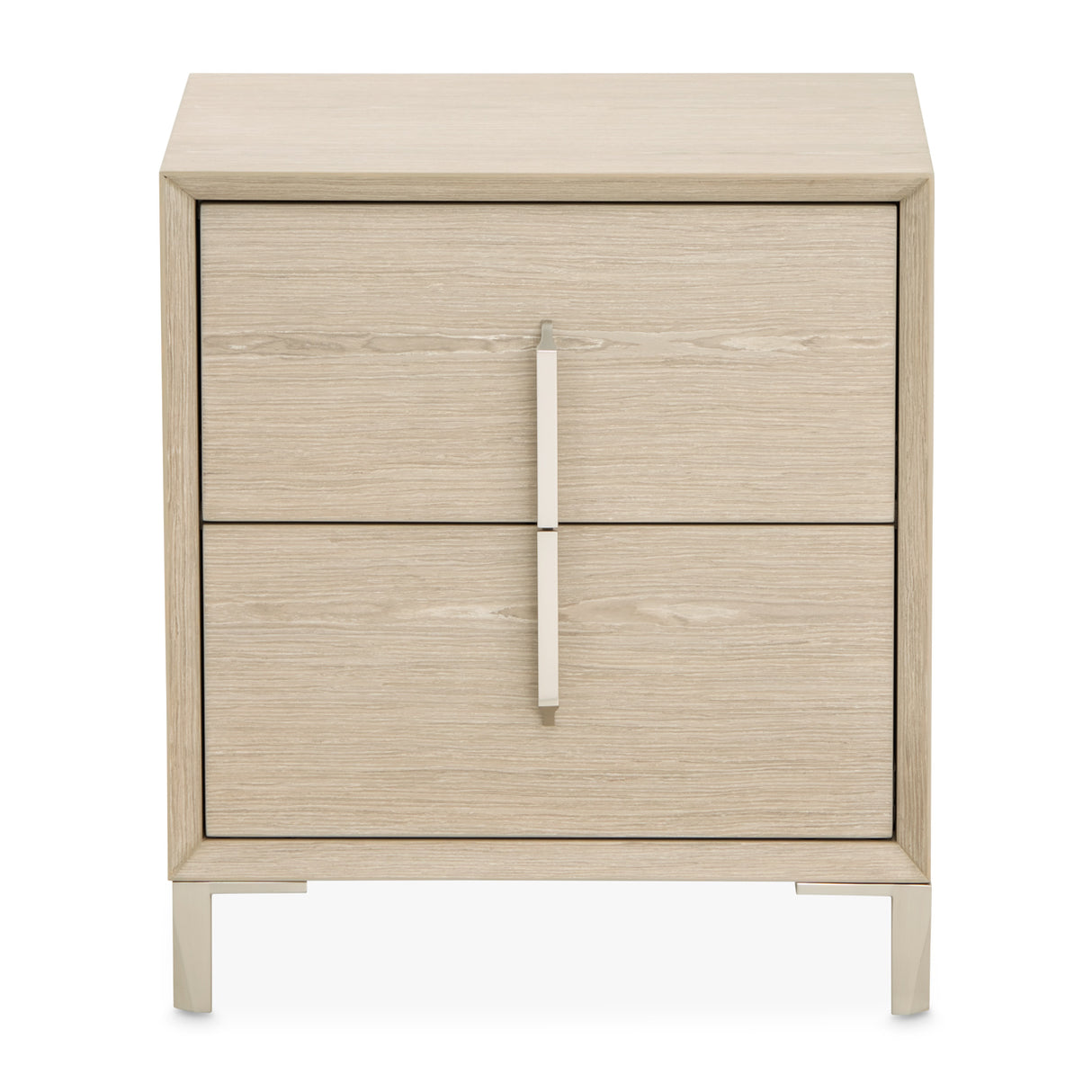 Lotus Bay Sand Small Nightstand from Michael Amini - Luna Furniture