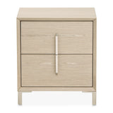 Lotus Bay Sand Small Nightstand from Michael Amini - Luna Furniture