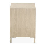 Lotus Bay Sand Small Nightstand from Michael Amini - Luna Furniture