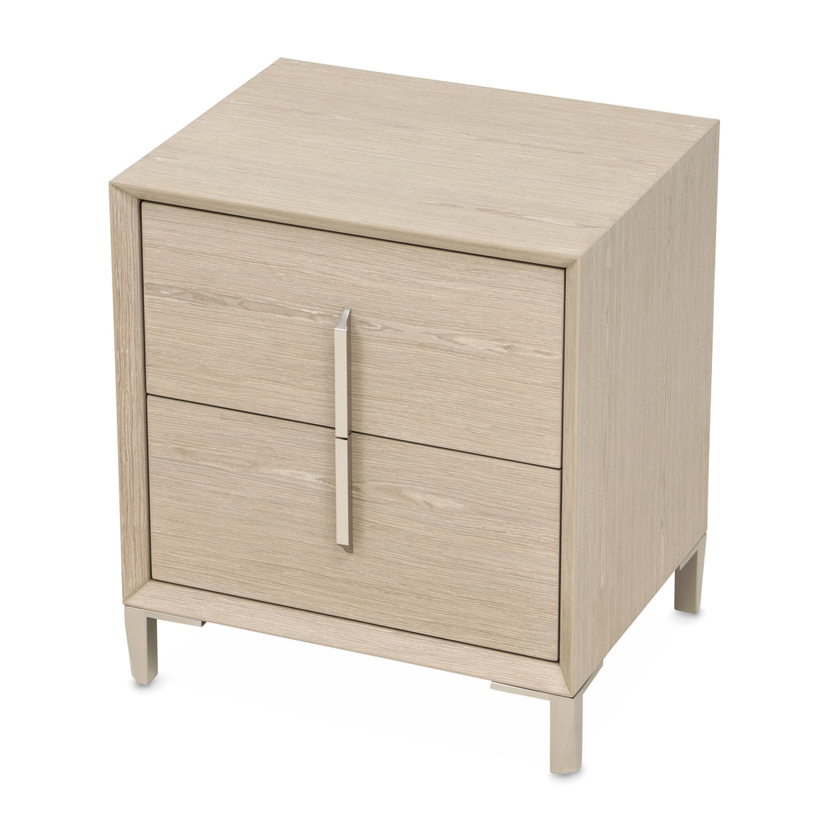 Lotus Bay Sand Small Nightstand from Michael Amini - Luna Furniture