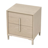 Lotus Bay Sand Small Nightstand from Michael Amini - Luna Furniture